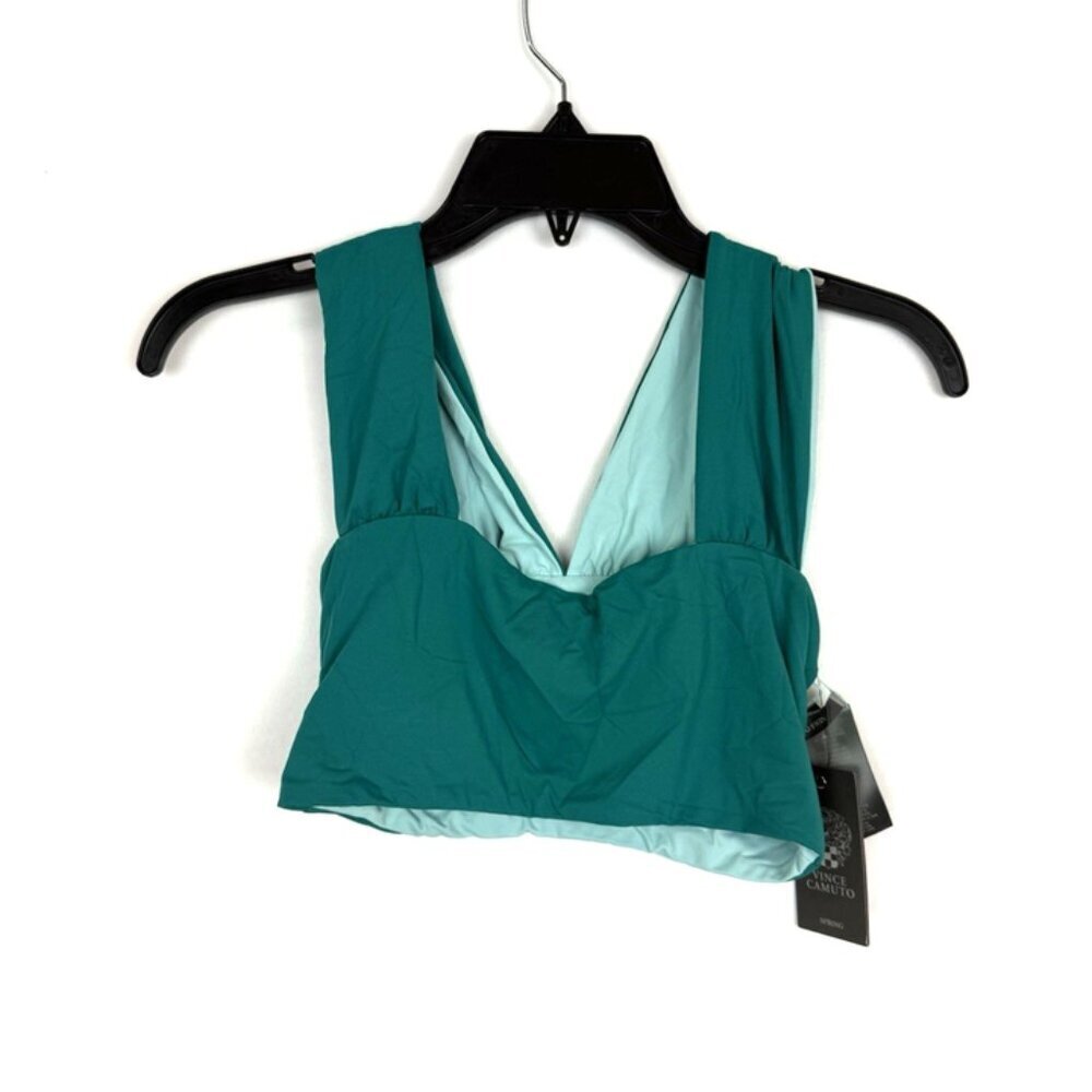 Vince Camuto Women’s Blue Bikini Top Size Small